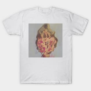 VIRGINIA - Surreal Face Glitch Aesthetic Art T-Shirt